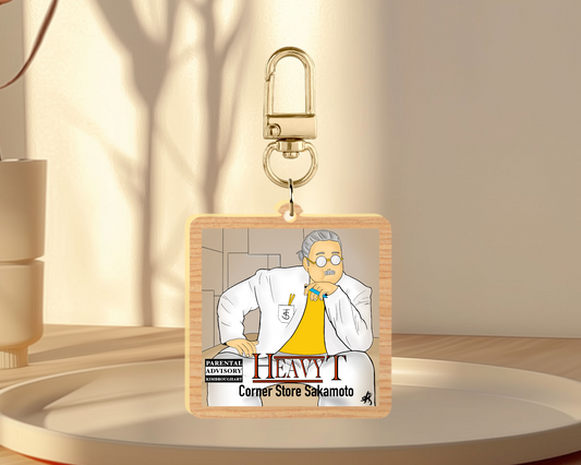 Heavy T keychain